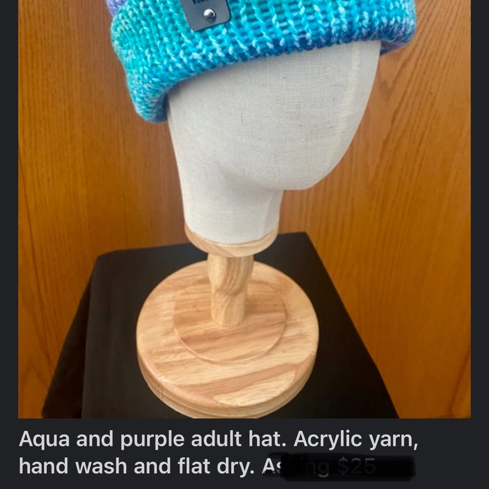 Colorful Knit Beanie - Picture 2 of 2